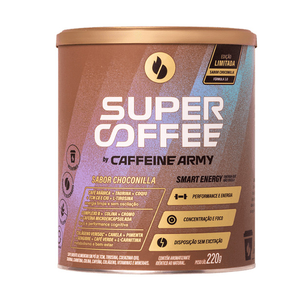 Supercoffee 3.0 Café Arábica Choconilla Caffeine Army 220g