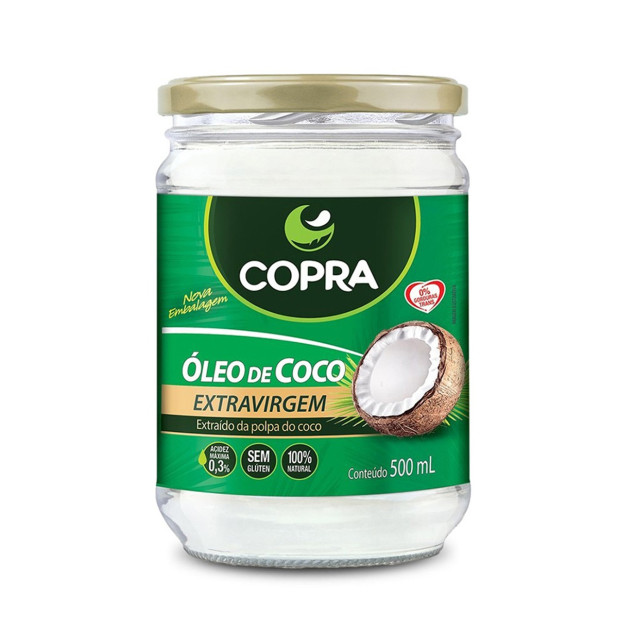 Óleo de Coco Extra Virgem 500ml Copra