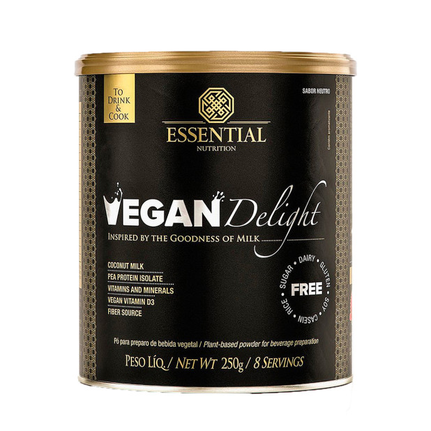 Vegan Delight Bebida Vegetal Essential Nutrition 250g