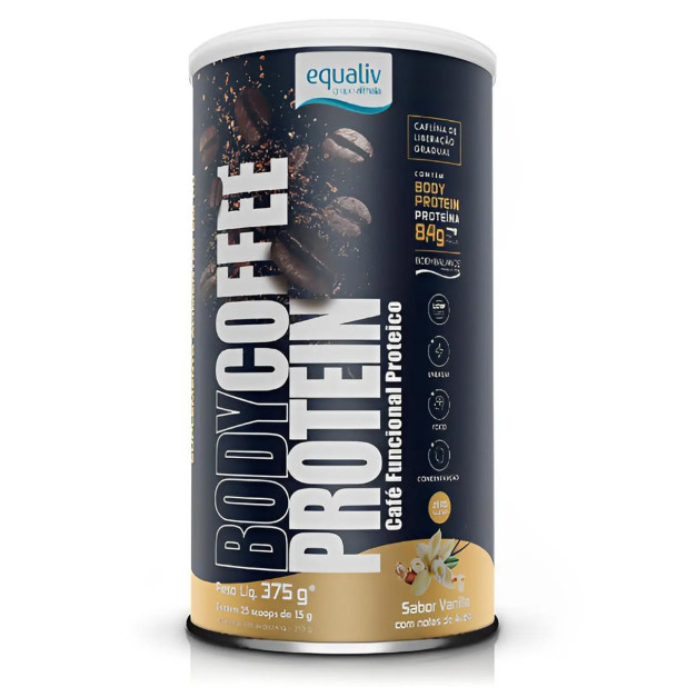 Body Coffee Protein Sabor Vanilla 375g Equaliv