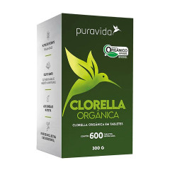 Clorella Orgânica 500mg 600...