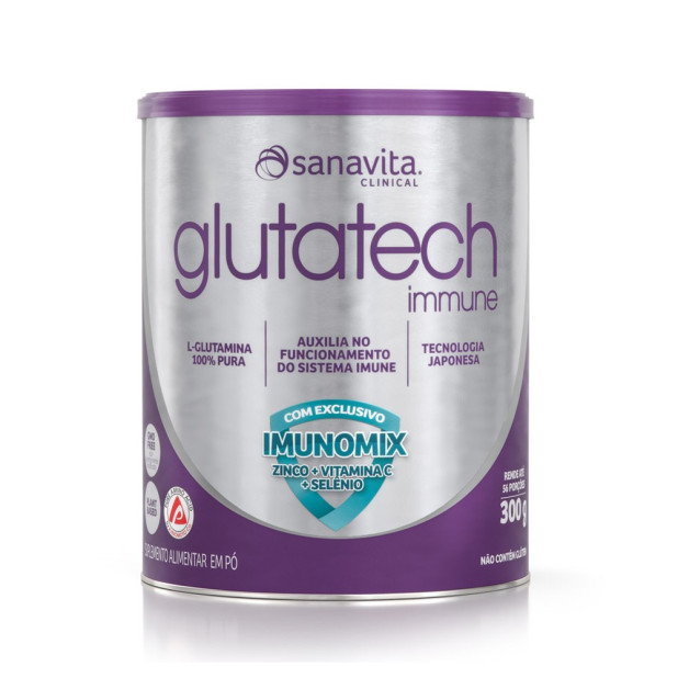 Glutamina Glutatech Immune - Sanavita 300g