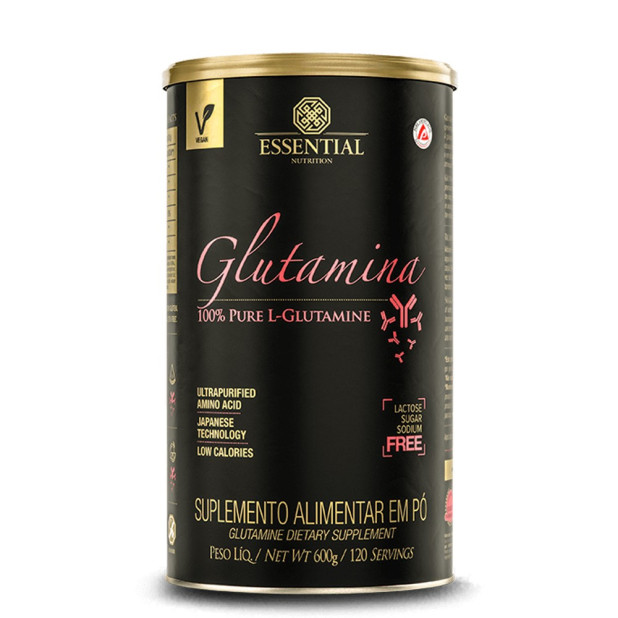 Glutamina 100% Pura - Essential 600g