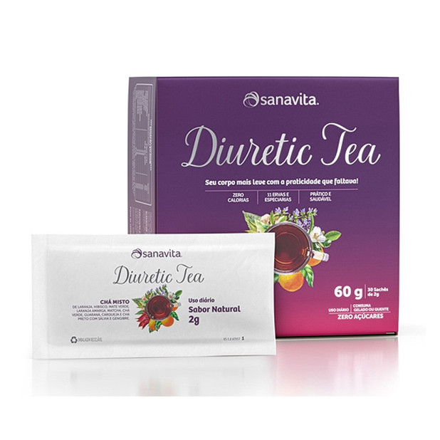 Chá Misto Diuretic Tea 30 Sachês...