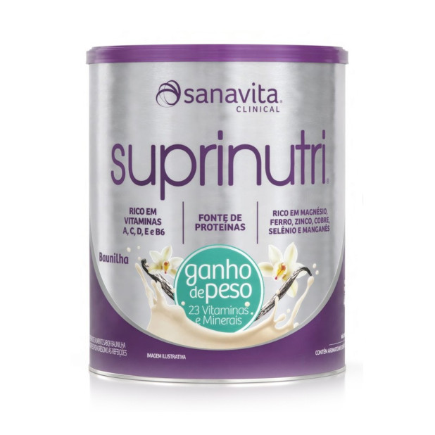 Suprinutri® Ganho de Peso - Baunilha - Sanavita 300g